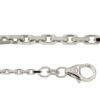 Zilveren anker ketting