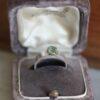 zilveren ring met ruwe smaragd - Afbeelding 2