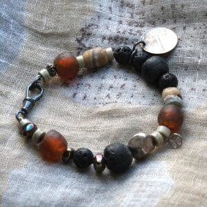 armband met 1 cent-muntstuk